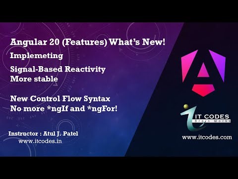 🔥 Angular 20 New Features Explained | Signals, Standalone Components, Control Flow & More!