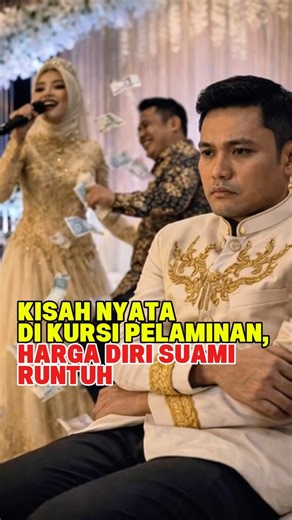 A TRUE STORY ON THE WEDDING CHAIR, THE HUSBAND'S SELF-ESTEEM CRUSHED #video #wedding #inspiration...