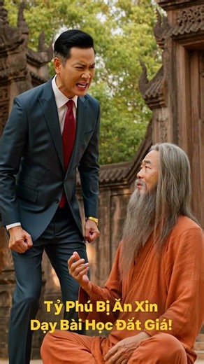 Tỷ Phú Bị Ăn Xin Dạy Bài Học Đắt Giá! |Nhân Quả và Trí Tuệ Phật Pháp