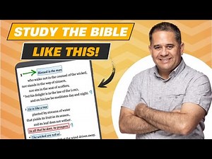 How to Study Any Bible Passage: A Step-by-Step Guide Using Psalm 1
