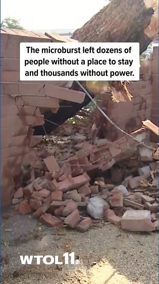 Microburst leaves hundreds displaced, thousands without power in Arizona