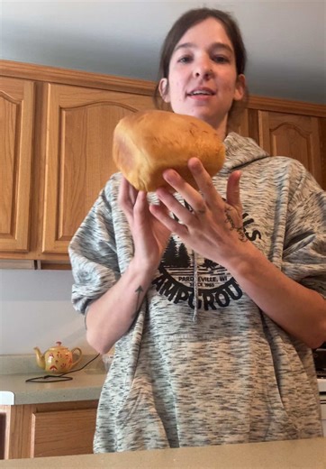 & bake at 350!! I’ve always felt intimidated by bread making so I hope this helps anyone who has been wanting to give it a try 🫶 #breadrecipe #bread #singlemomlife