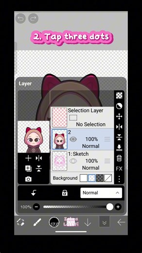HOW TO LOCK & UNLOCK LAYER IN IBISPAINT X 🔒✨