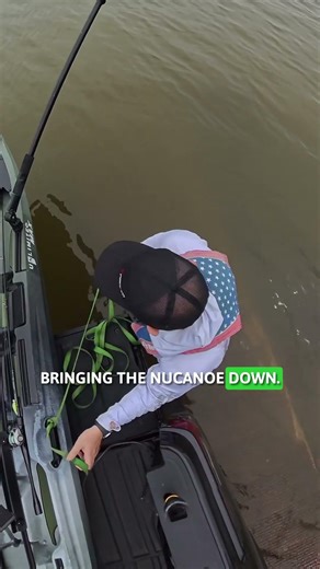 how pros launch their kayaks at the boat ramp