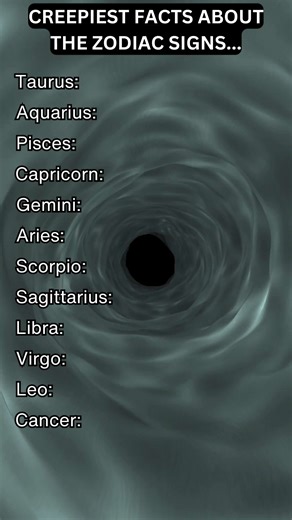 Creepy Facts About the Zodiac Signs #zodiacsigns #zodiacsign #ZodiacVibes #zodiacmemes #zodiacfacts #knowyoursign #astrologypost #astrology #astrology2024 #zodiacreels #zodiacreel #astrologytiktok | Zodiac Realm