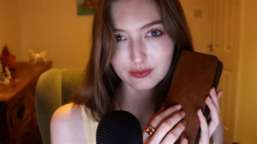 【extraseedless_助眠】ASMR 皮革敲击与抓挠，低声漫步