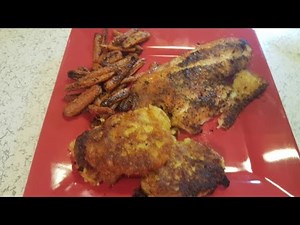 OVEN BLACKENED TILAPIA
