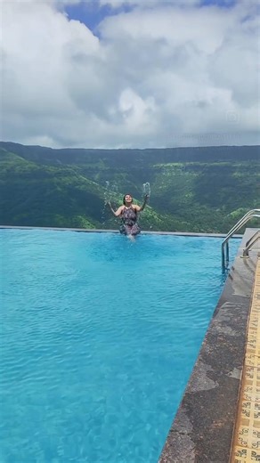 Most viral resort of Maharashtra! infinity pool ! Complete vlog on the channel