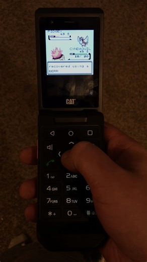 Emulation on a Flip Phone - Great budget 1 handed waterproof and rugged RPG device - Cat S22 Flip