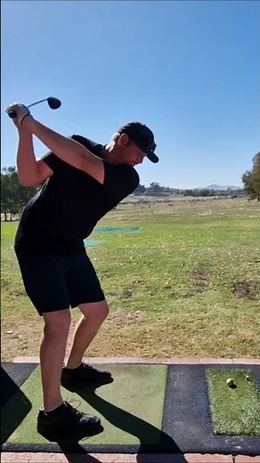 Golf Training - Driving Range Session with Wood and Driver