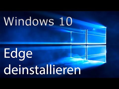 [TUT] Windows 10 - Edge Browser deinstallieren [4K | DE]