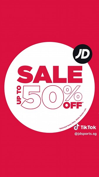 The BIGGEST sale at JD is back, offering amazing deals both in-store and online. Whether you enjoy shopping in person or prefer online convenience, there’s something for everyone. Don’t miss out—check it out! #JDSportsSG #JDYearEndSale #YearEndSale