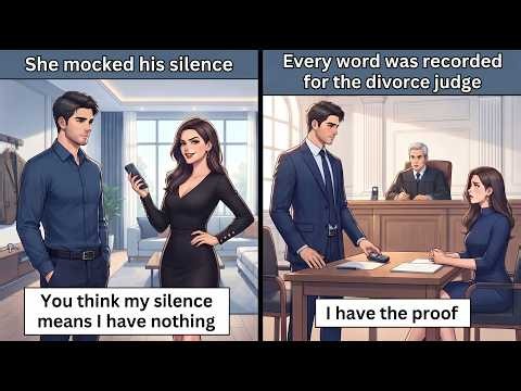 📕 My Wife Cheated and Mocked My Silence—She Didn't Know I Recorded Everything for the Divorce