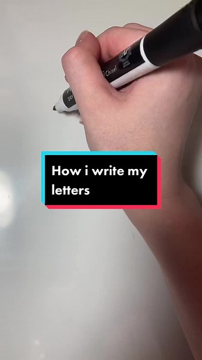 How I Write My Letters: Tips for Writing in Cursive