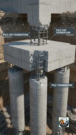 How many Types of Footings & Foundations Every Civil Engineer Must Know #shorts