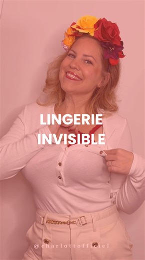 Charlott' on Instagram: "❌ Le soutien-gorge blanc sous du blanc ? 👉 La pire idée. 💡 Le secret que peu de femmes connaissent : ❤️ la lingerie rouge est (presque) invisible sous le blanc. Pourquoi ? Parce que le rouge se fond dans les sous-tons de la peau, là où le blanc crée du contraste. ✨ Chic. Surprenant. Efficace. 💬 Tu connaissais cette astuce ?"