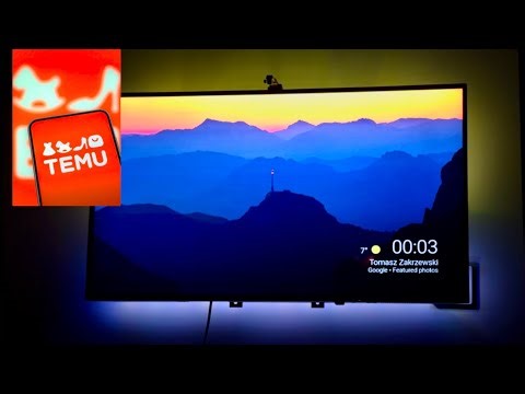 TEMU cheap LED TV Ambilight backlight - PART 2
