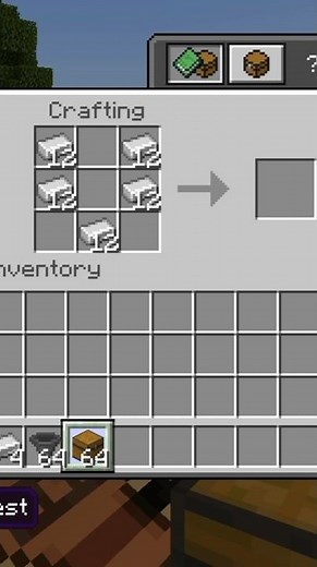 how to craft hopper in minecraft #minecraft #gaming