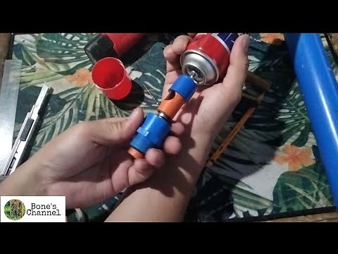 DIY PVC one way check valve with nossle.