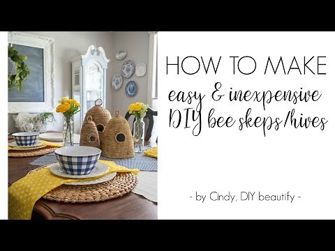 Bee Skep/Hive Tutorial