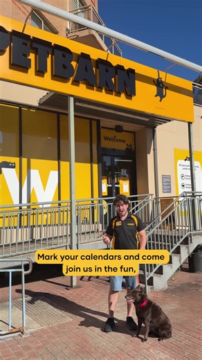 Big news pet parents! From 8-10 October, all Petbarn stores will be open until 8pm, giving up extra time to stock up on food, toys, treats and all the essentials for your furry friends! Plus, you can enjoy a special in-store offer every night 🛒✨ If you can't make it in-store, there's 2-hour delivery* available until 7pm too! Mark your calendar and drop by Wednesday from Friday this week – we can't wait to see you (and your pets!) *Free 2 hour delivery for orders $99 and over. Offer available 7.