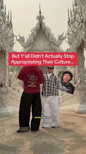I gotta follow up on that brand culturally appropriating Tibetan Culture, specifically Thangka art. Because while they claimed to understand and have changed the name of their collection from “Thangka” to “Lotus V2”; I don’t really think they did understand what many people were upset about. I have never cared for this brand Derschtuze, personally blocked them years ago because of those telepathy ads they do. I just find it corny and annoying, I’m sorry 😭🤦🏾‍♂️ But looking at their brand deepe