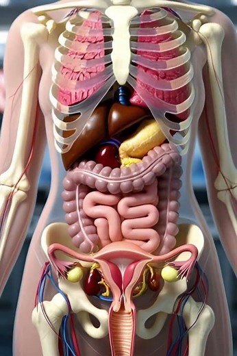 | Anatomy & Function 🔬 #animation #biology #3danimation #health #anatomy #body #life #satisfying