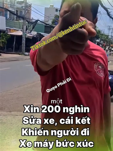Va chạm giao thông nhẹ tài xế xe máy xin 200 nghìn sửa xe nhưng thái độ tài xế xe tải vô cùng khó chịu #xuhuongtiktok #xuhuong #tinnong #tintuc24h #kenhtintuc