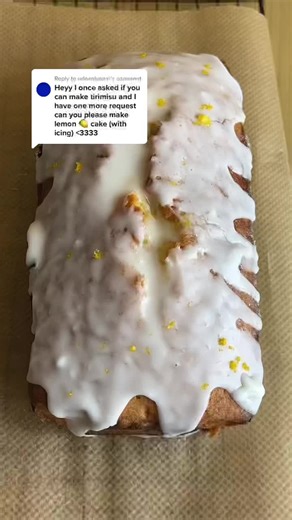 Lemon Drizzle Cake Baking Tutorial | Mother's Day Recipe