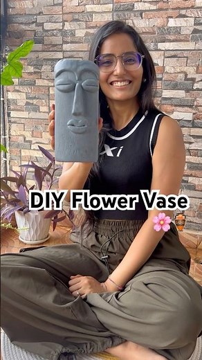DIY Antique Vase from waste Plastic Bottle 😊