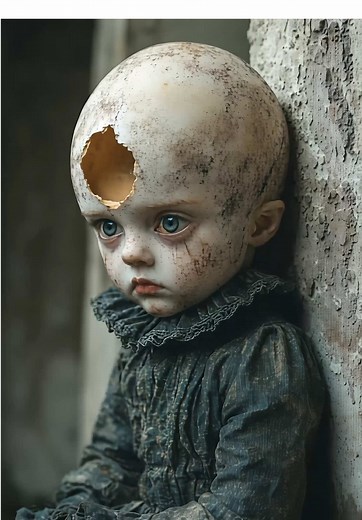 Humpty Dumpty Nightmare: A Scary AI Art Experience