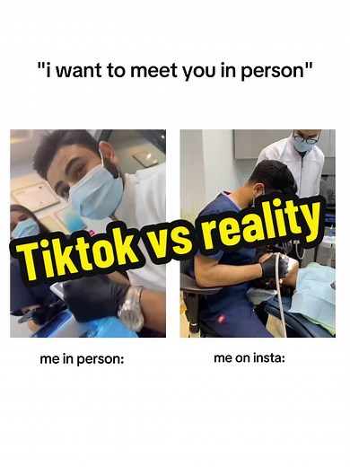 Tiktok vs Reality 😂 #MemeCut #tiktok #fyp #fypシ゚viral #viral #trending #dentist #doctor#Meme #MemeCut