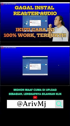 Cara Instal Realtek Audio Driver #1