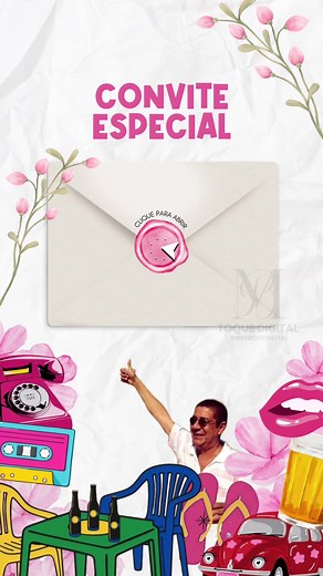 Convite Animado: Lambe Lambe para Festas