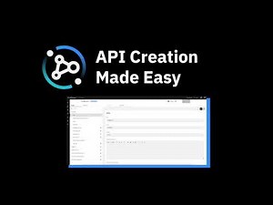 API Creation made easy