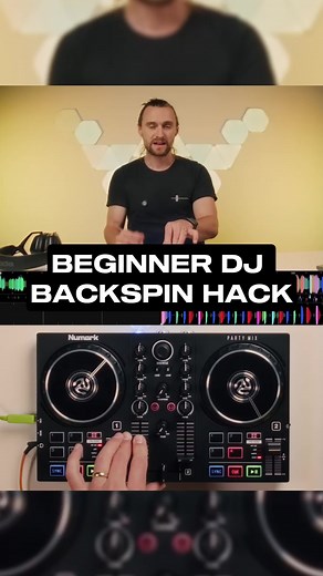 Crossfader on Instagram: "As a beginner DJ, seeing the pro's backspin can look so easy...but it's not. ⁠ ⁠ here is a little tutorial on you can utilise this hack to your advantage."