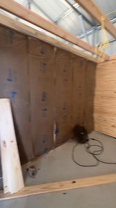 Tack room almost done #diy #barnbuild #satisfying | Stephanie Moratto