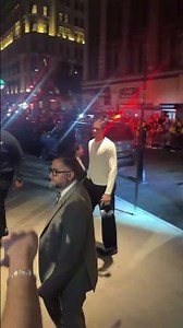 Fan throws an object at Victor Wembanyama walking back into hotel after the Spurs Game 4 collapse