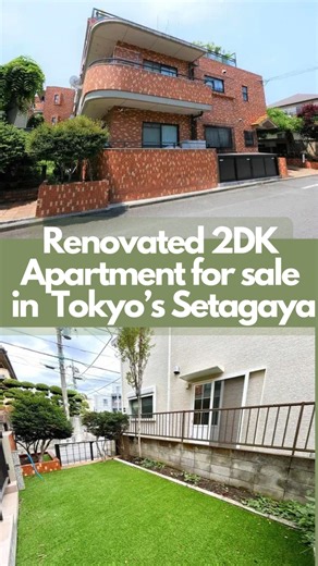 A recently renovated apartment for sale on the Den-en-toshi Line, with direct trains to Shibuya! ・List Price: ¥44,800,000 (≒ $286,746 USD) ・Location: Tamagawadai 2-chome, Shibuya-ku, Tokyo ・Constructed in 1984, fully renovated in Sep. 2025 ・1-floor 2DK (2 bedrooms living/dining/kitchen privated yard) ・6 min. walk to Lawson supermarket ・8 min. walk to OK supermarket ・6 min. walk to Youga Station ・13 min. direct train to Shibuya Station Please copy-paste the URL into your browser to see the full l
