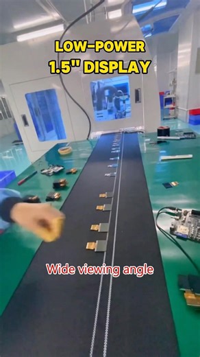 Low-Power 1.5” Display for Industrial & IoT Applications#LCD#display #HMI#loT#esp32 #arduino #mcu