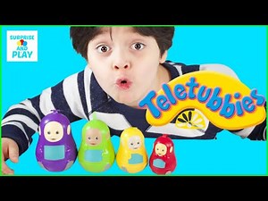 Learn Colors with Teletubbies Nesting Dolls