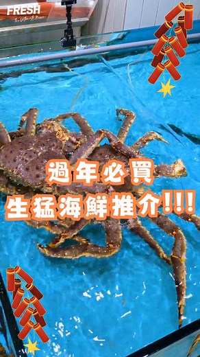 1.6K views · 39 reactions | 過年點可以少得生猛海鮮拾？ #FRESH新鮮生活...