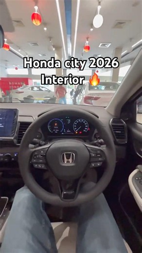 2026 Honda City Interior Walkaround 🖤 Comfort & Tech #ytshorts #trending #honda