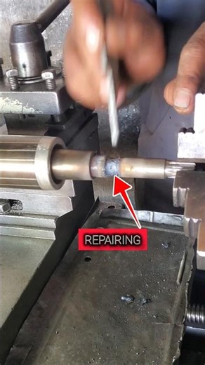 Machine rod welding repairing trick! #youtube #shorts #tricks