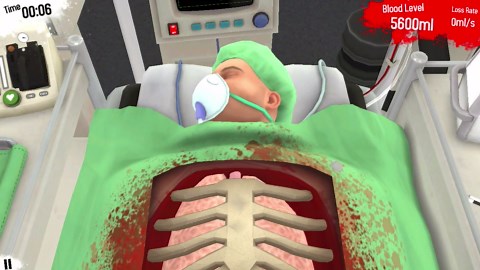 Surgeon Simulator mobile - can we save him?