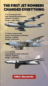Cold War Sky Revolution 🔥 | 🇺🇲B-47 vs 🇬🇧Valiant vs 🇷🇺Tu-16 — The First Jet Bomber Titans ☢️🌍