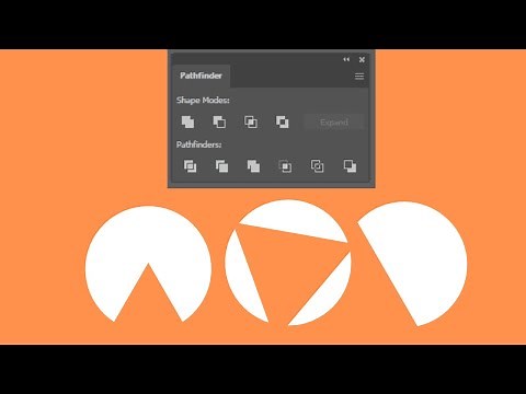How to use Pathfinder in Illustrator in 2 minutes - Unite, cut and merge - Easy tutorial