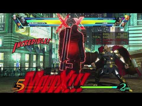 UMVC3 - Synergy combo (Nemesis/Vergil/sentinel)