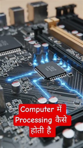 Computer में Processing कैसे होती है | Processing in Computer #animation #computer #pc