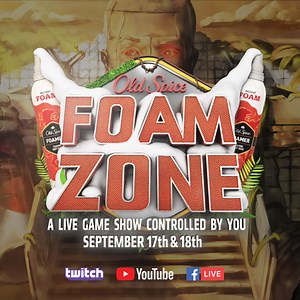 202 reactions · 14 shares | Tune in September 17th + 18th for the most foam-covered, football-themed live game show. | Old Spice | Facebook